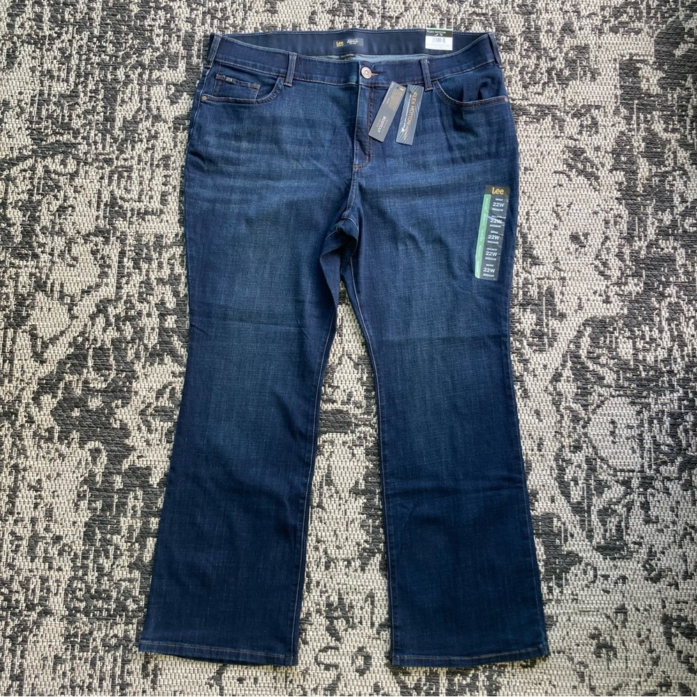 Lee Flew Motion Bootcut Jeans Size 22W
